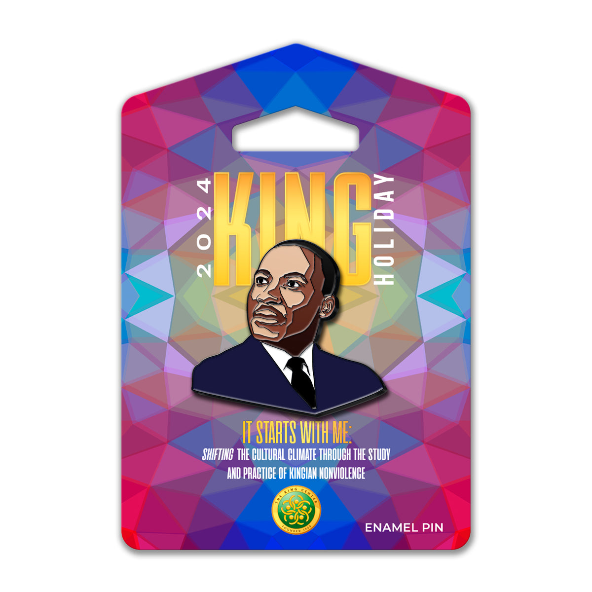 KHO 24&#39; Dr. King Lapel Pin