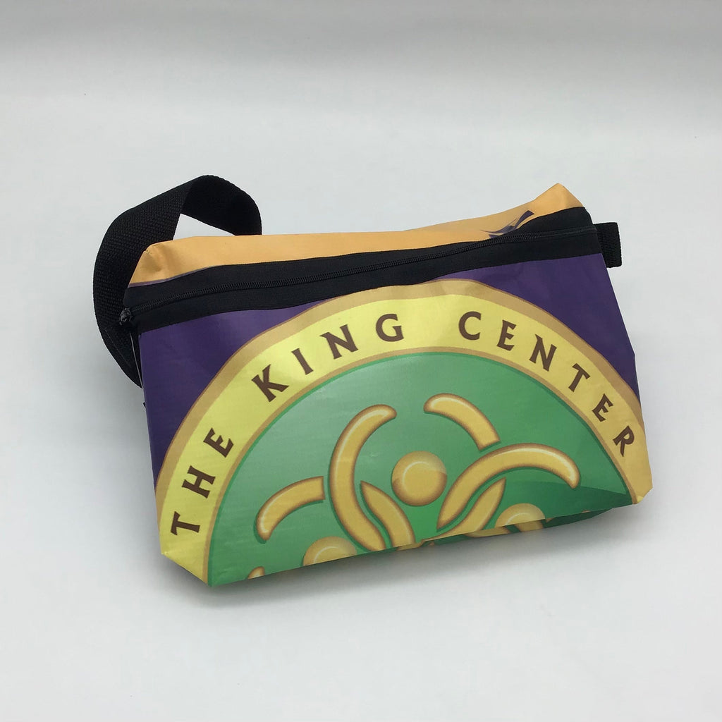 Recycled Banner Crossbody Bag