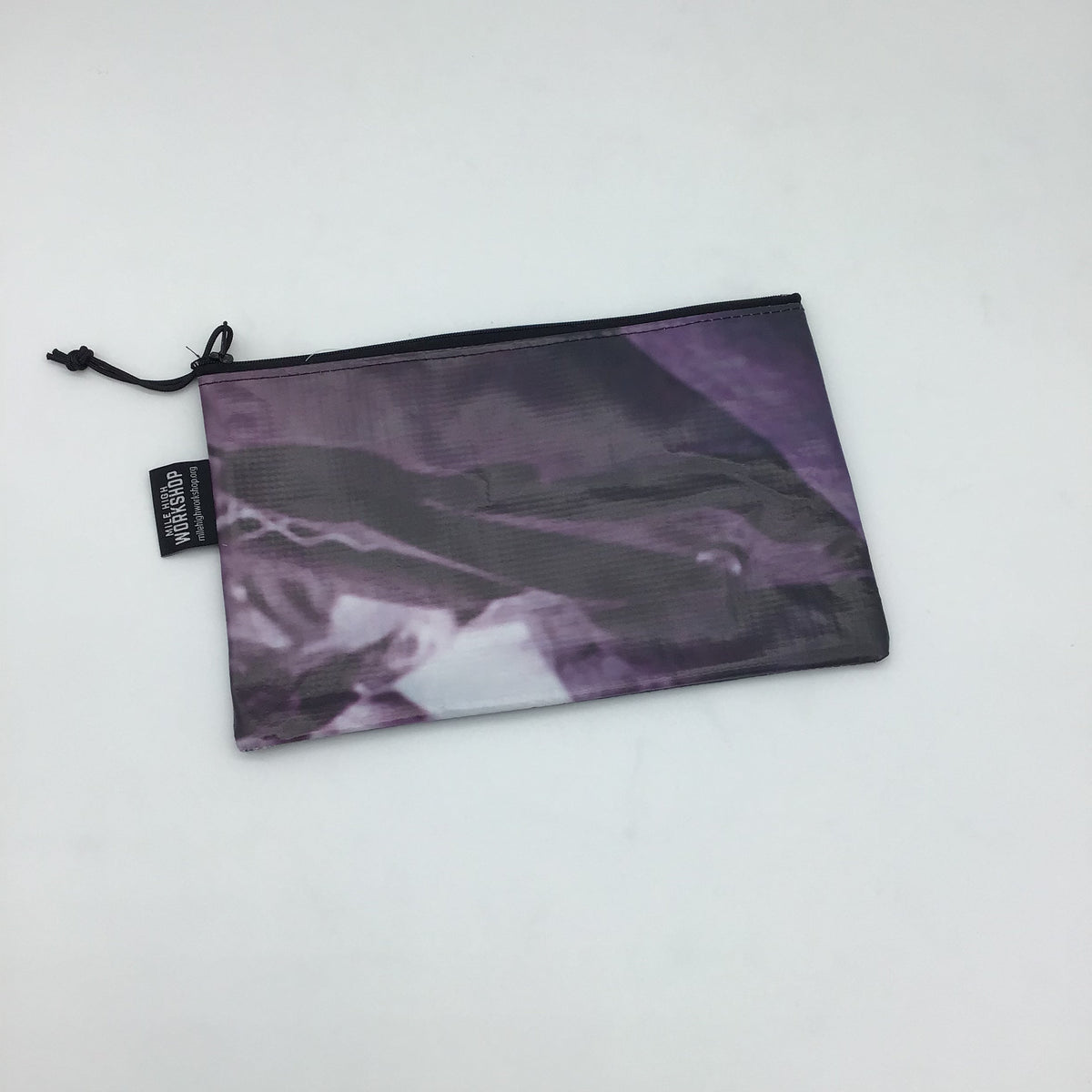 Recycled Banner Zipper Pouch