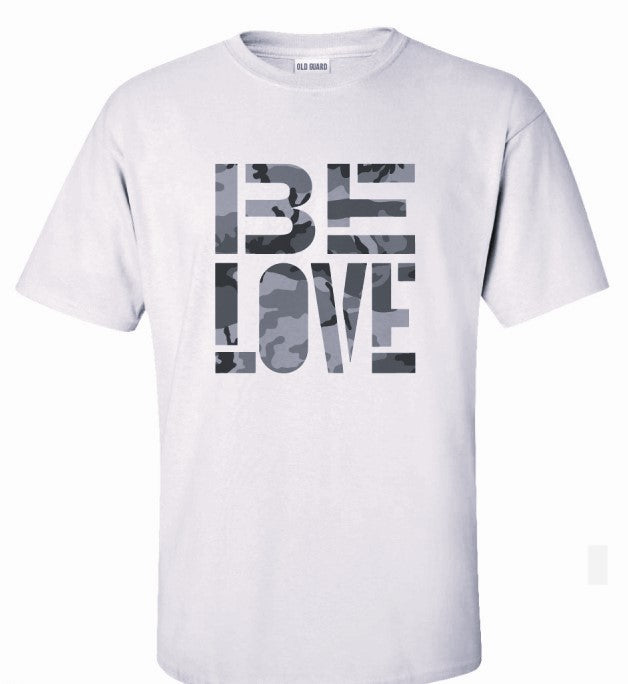 Be Love Grey Camo T-Shirt