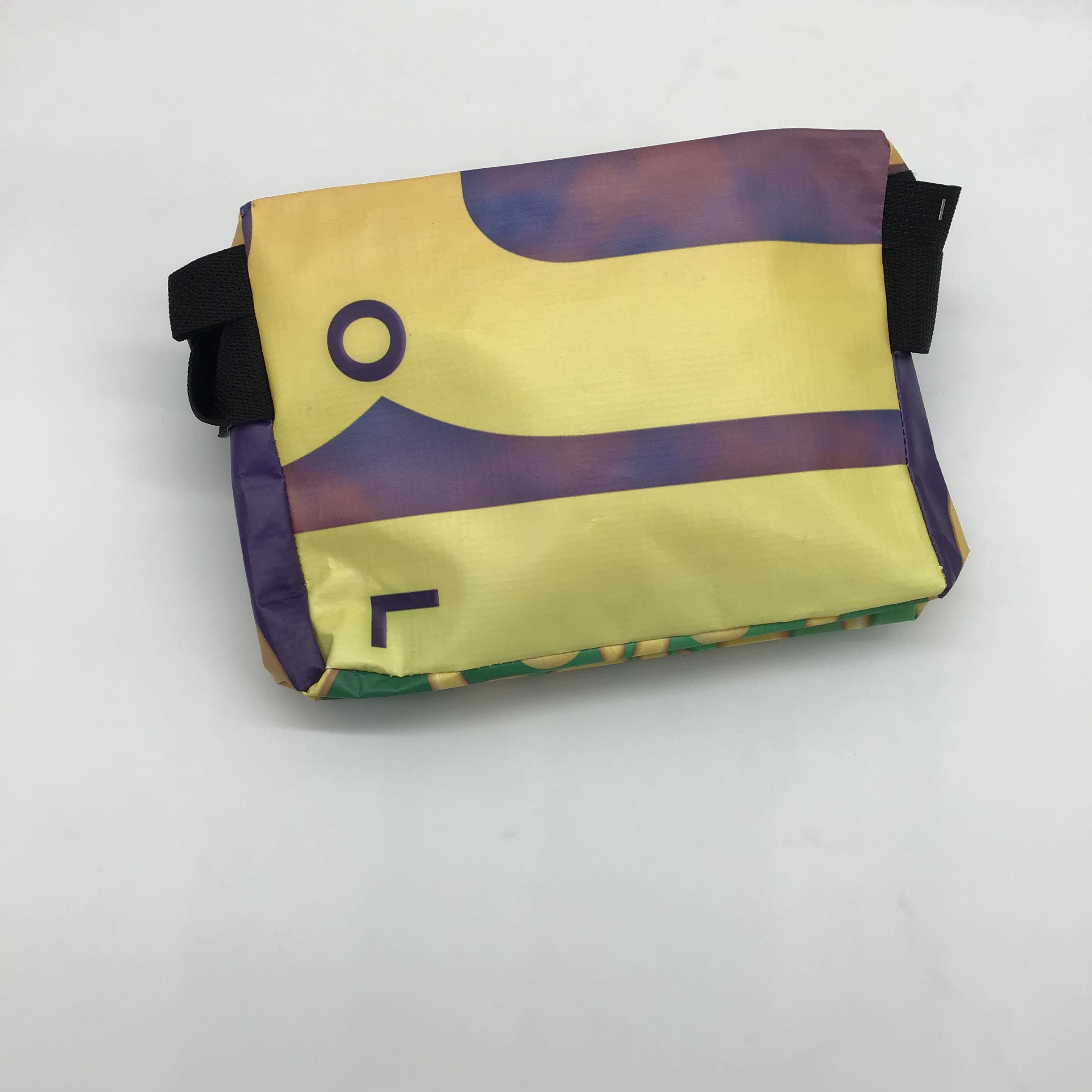 Recycled Banner Crossbody Bag