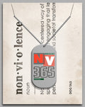 Nonviolence Definition Dog Tag