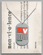 Nonviolence Definition Dog Tag