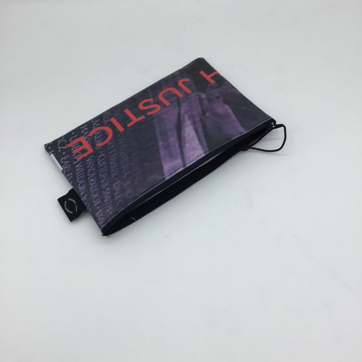 Recycled Banner Zipper Pouch