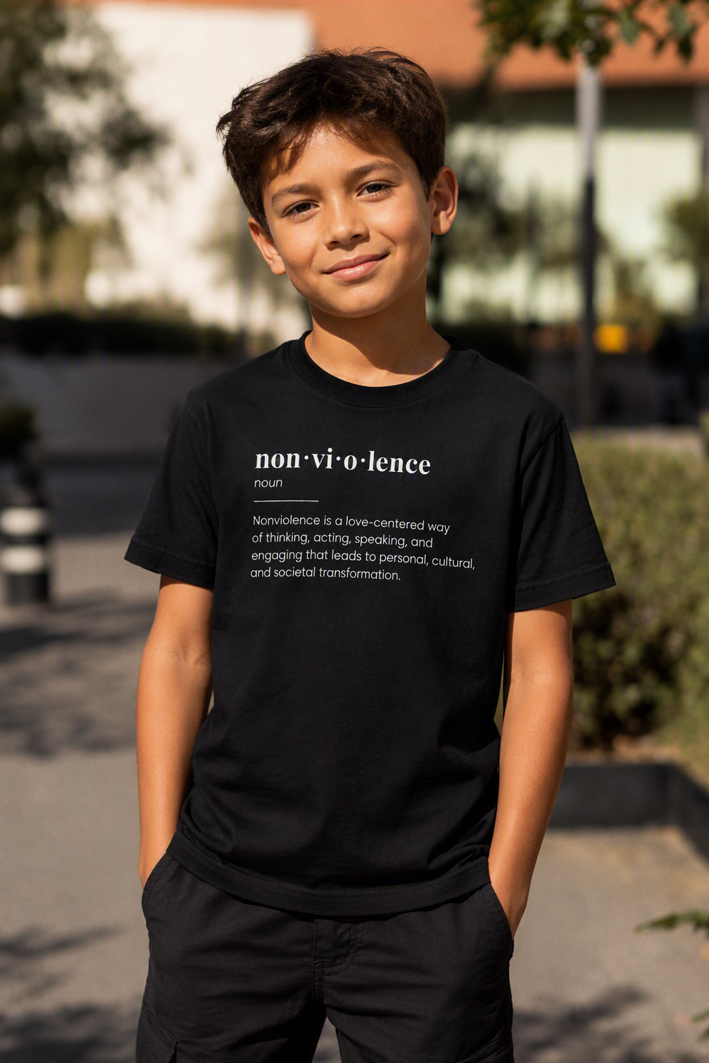 Youth Nonviolence Definition T-shirt