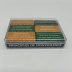 Principles of Nonviolence Mini Magnet Set