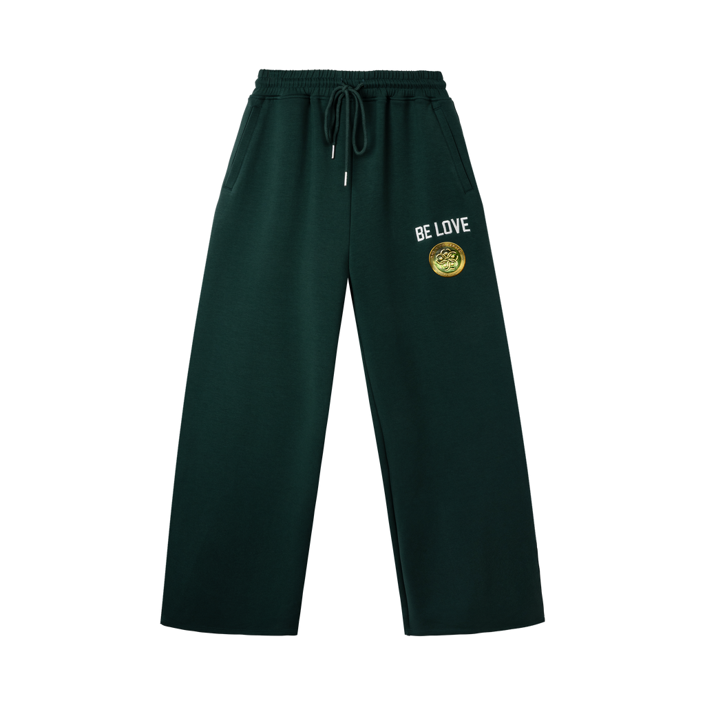 Youth Be Love Embroidered Wide Leg Sweatpants