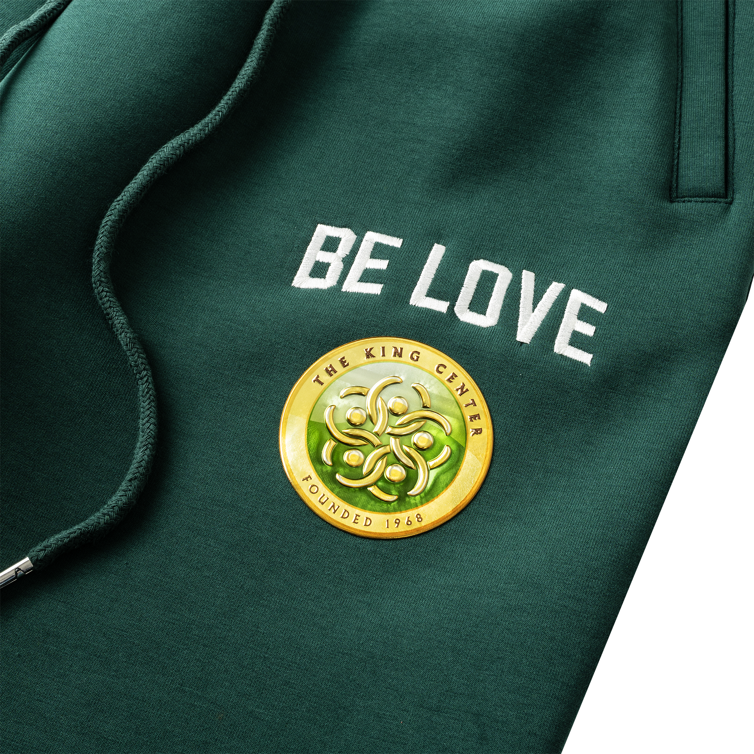 Youth Be Love Embroidered Wide Leg Sweatpants