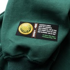 Be Love Embroidered Hoodie (Green)