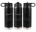 Nonviolence Definition Water Bottle