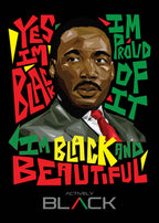 MLK X Actively Black Black and Beautiful Sweatshirt