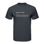 Nonviolence Definition Fitted T-Shirt
