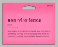 Nonviolence Definition Sticker