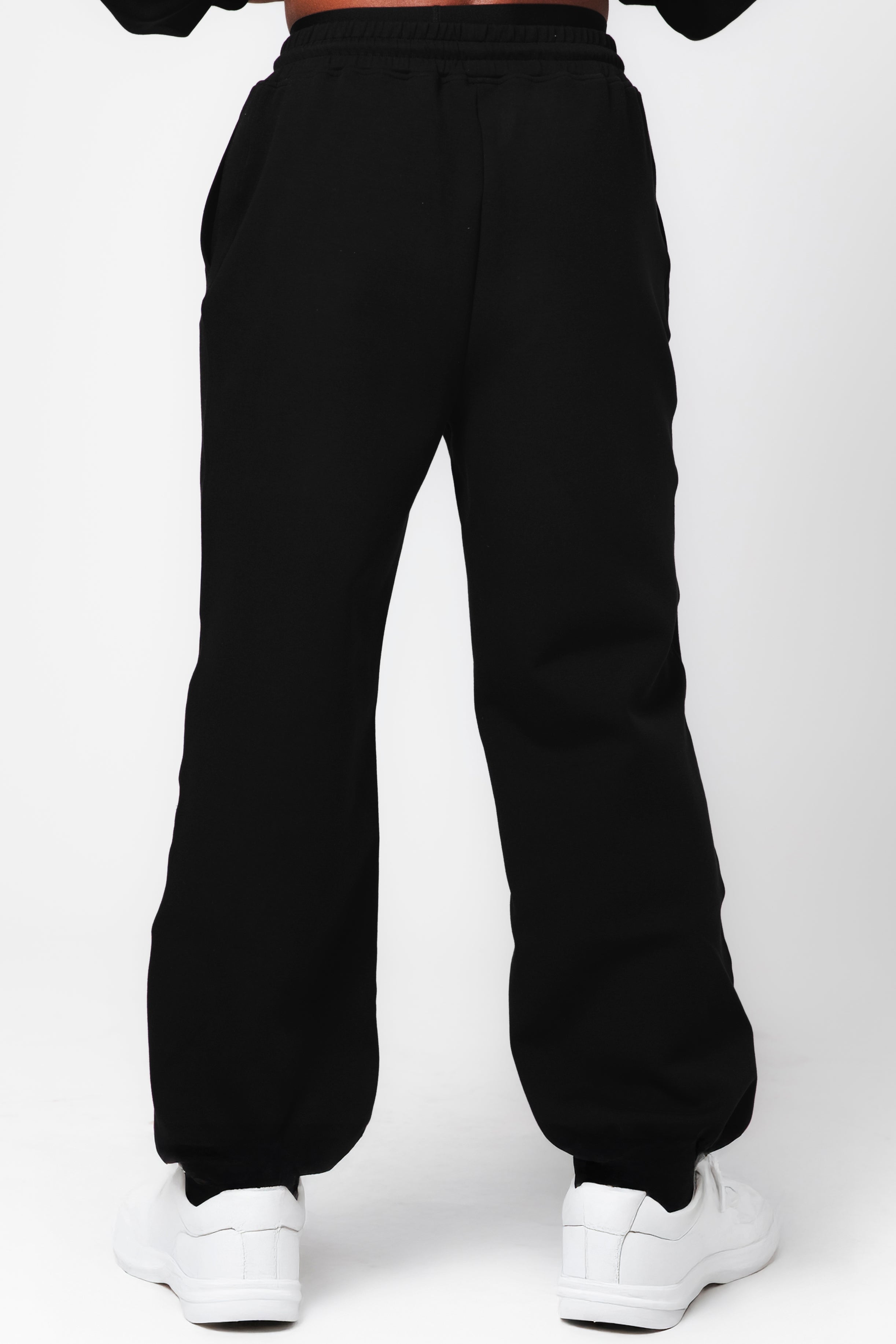 Be Love Embroidered Cinched Leg Sweatpants