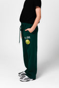 Youth Be Love Embroidered Wide Leg Sweatpants