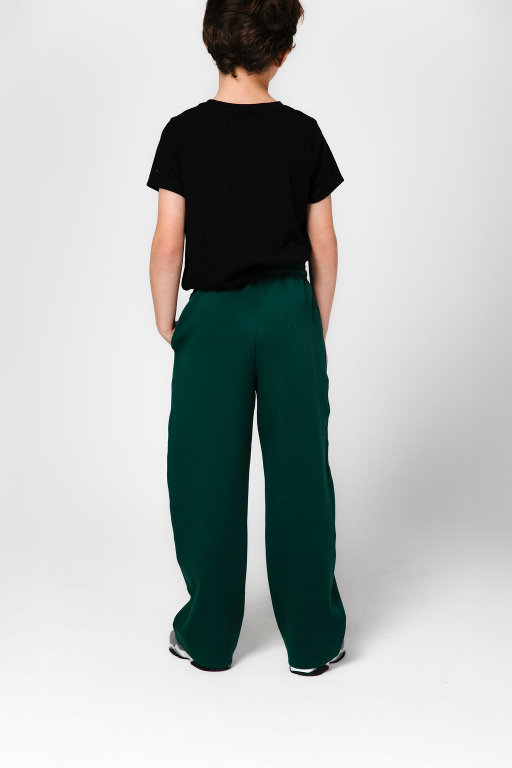 Youth Be Love Embroidered Wide Leg Sweatpants