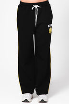 Side Stripe Wide Leg Sweat Pants