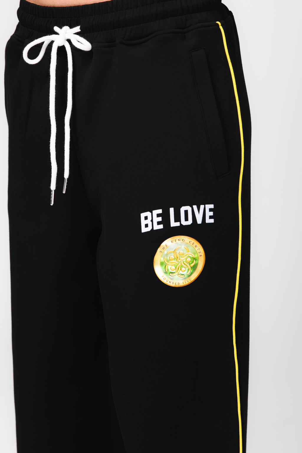 Side Stripe Wide Leg Sweat Pants