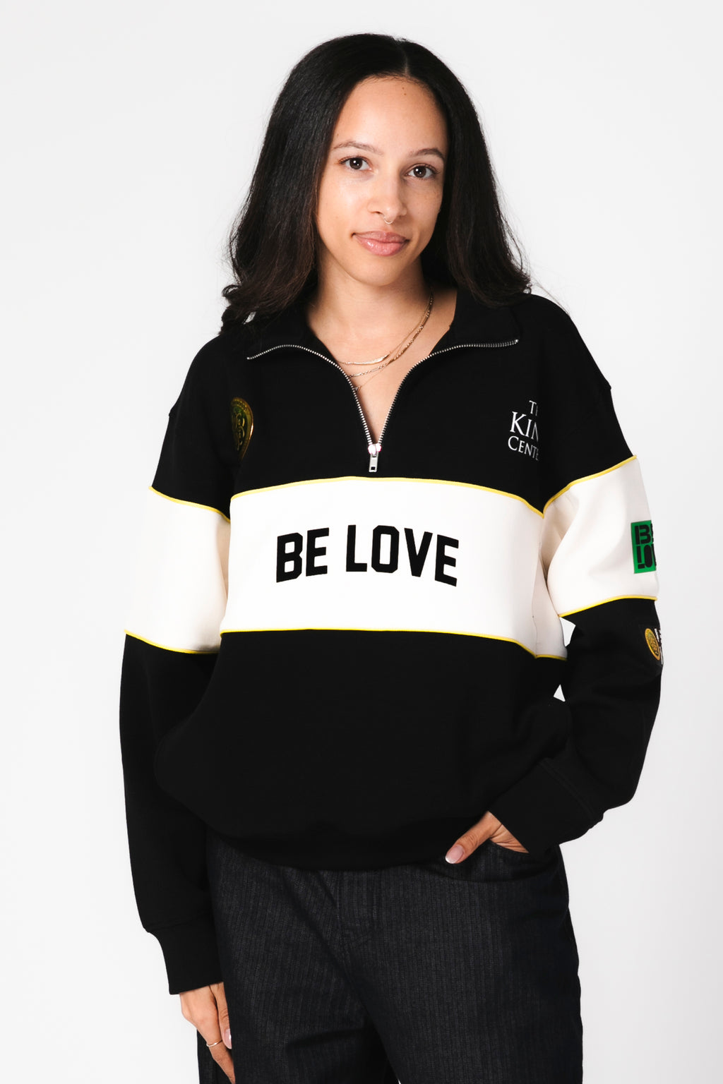 Be Love Quarter Zip Sweatshirt