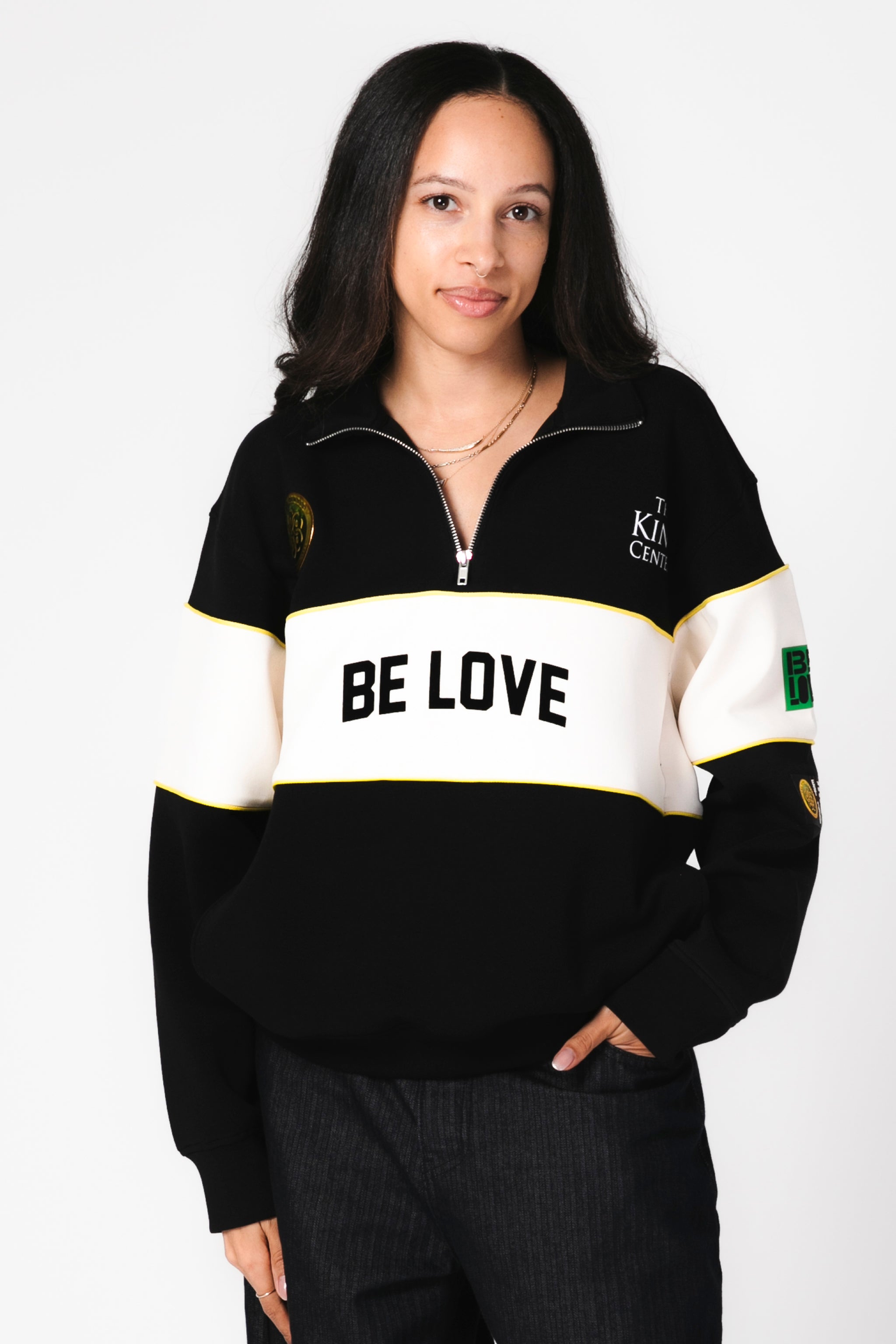 Be Love Quarter Zip Sweatshirt