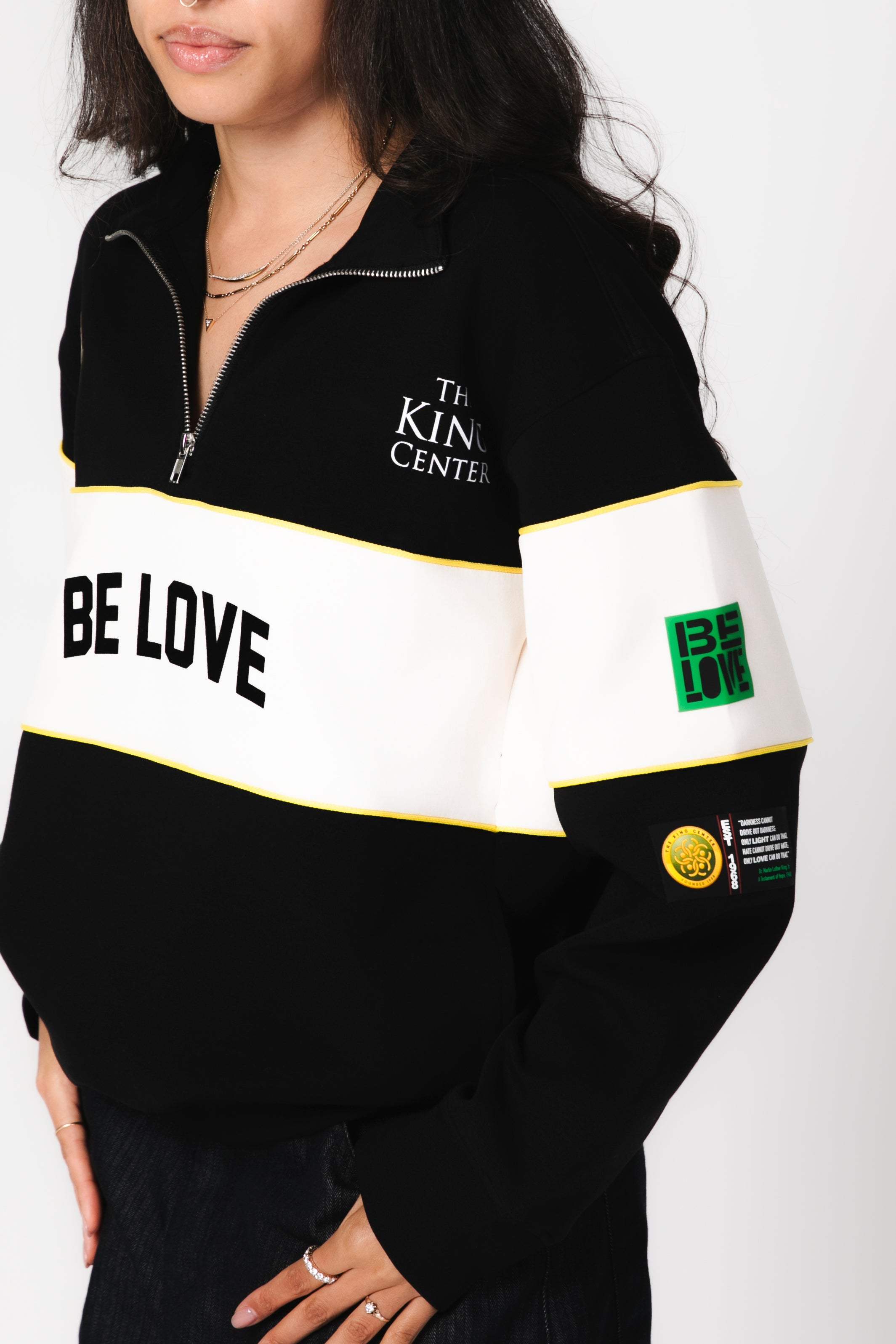 Be Love Quarter Zip Sweatshirt