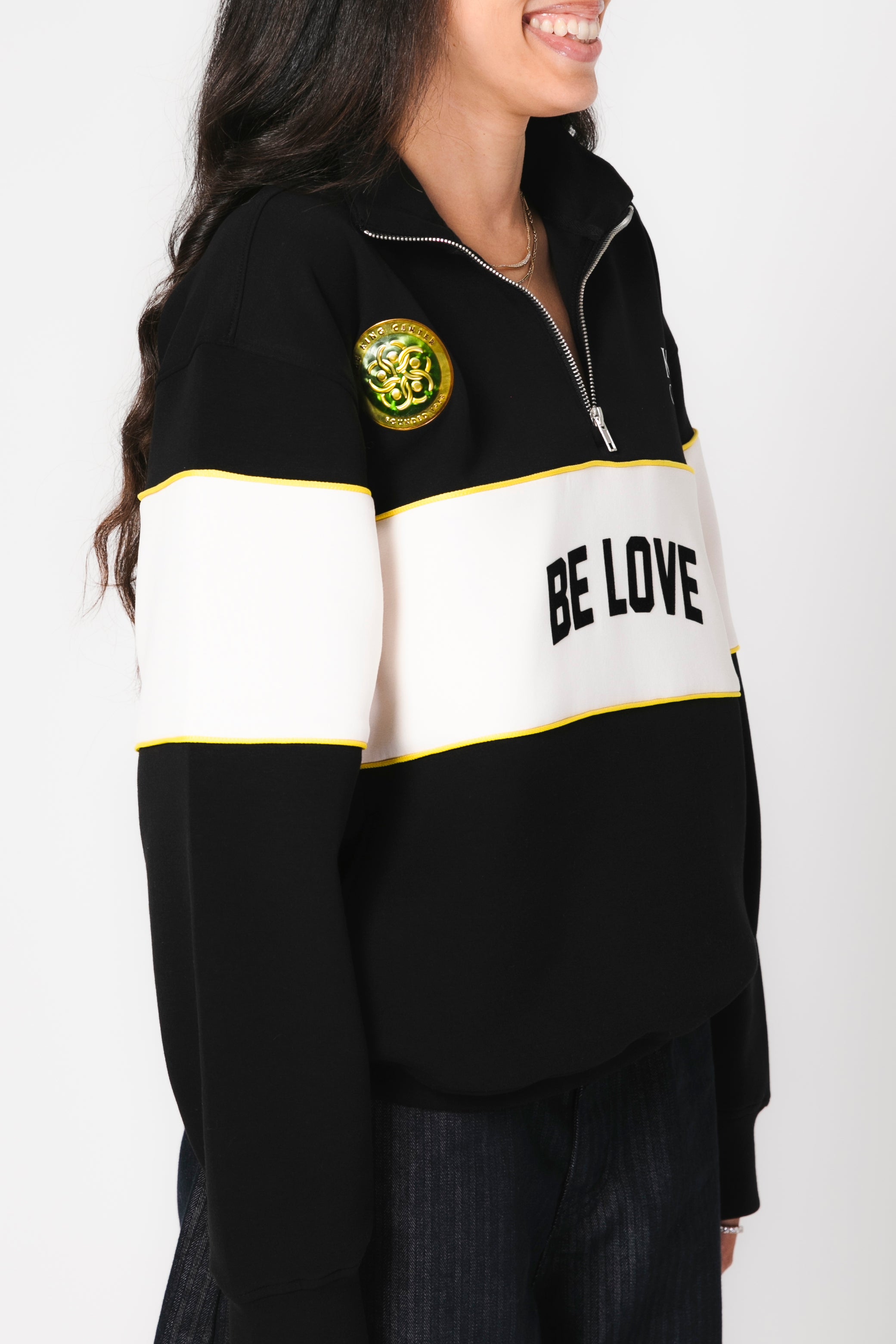 Be Love Quarter Zip Sweatshirt