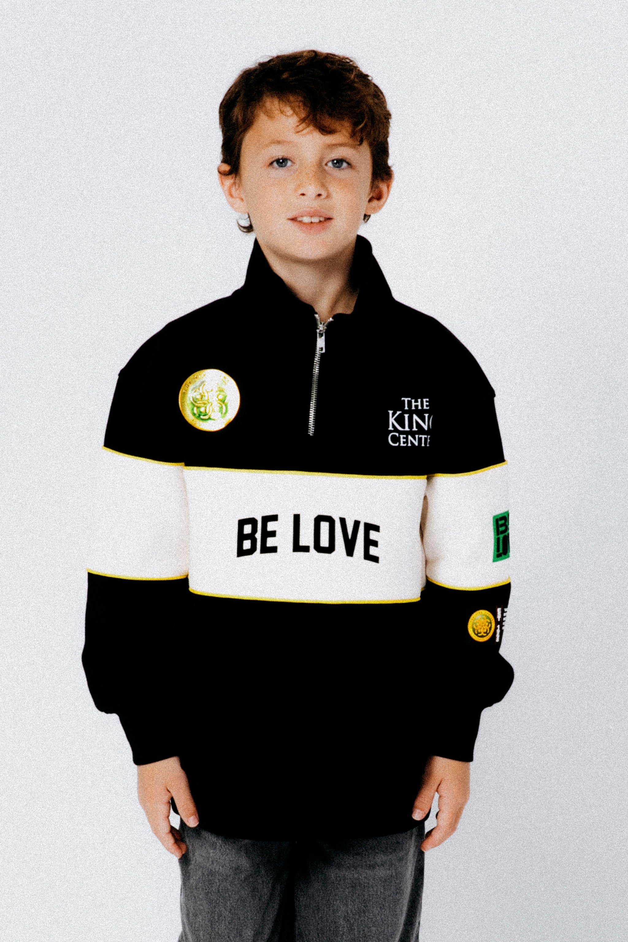 Youth Be Love Quarter Zip Sweatshirt