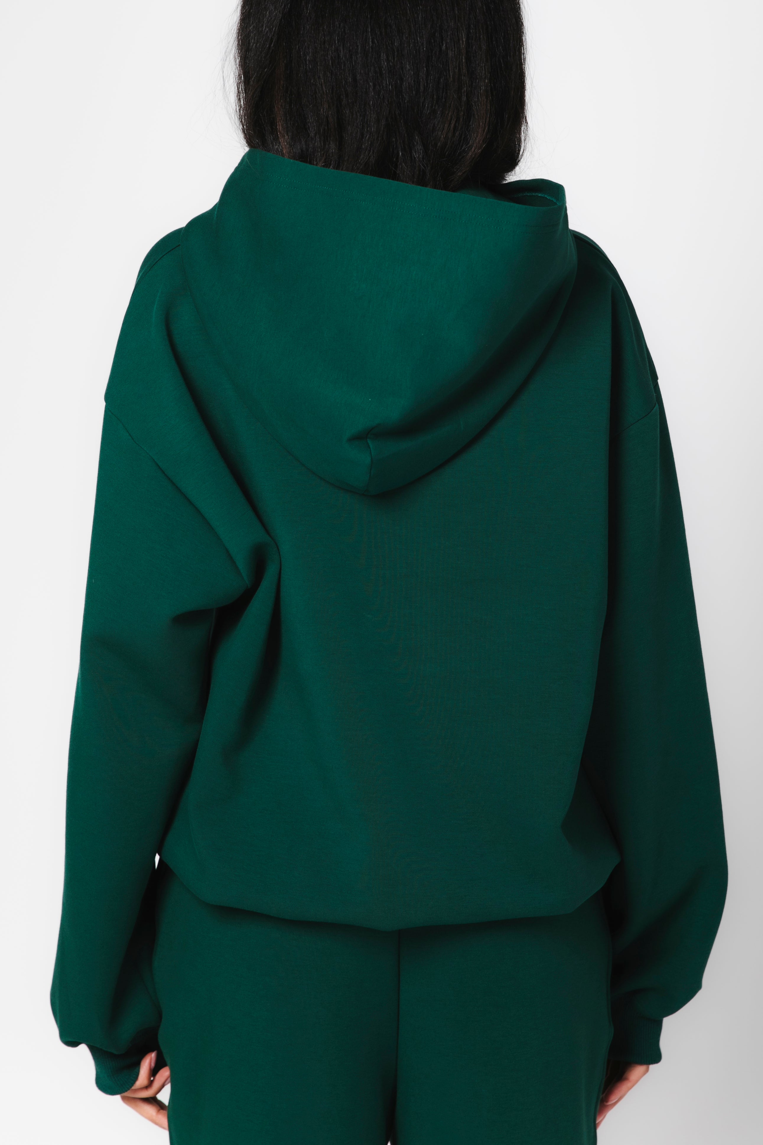 Be Love Embroidered Hoodie (Green)