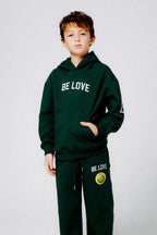 Youth Be Love Embroidered Hoodie (Green)