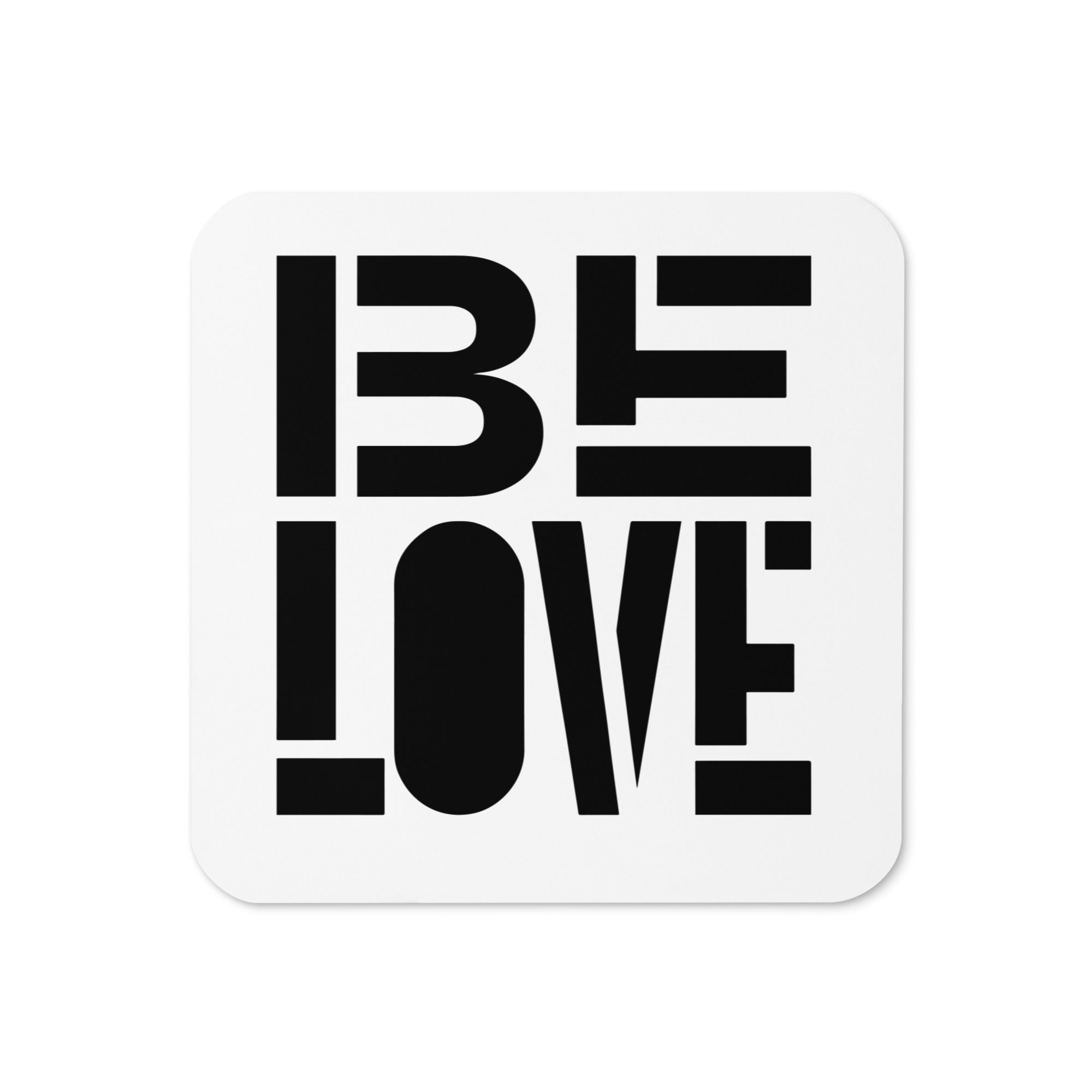 Be Love Cork-back Coaster