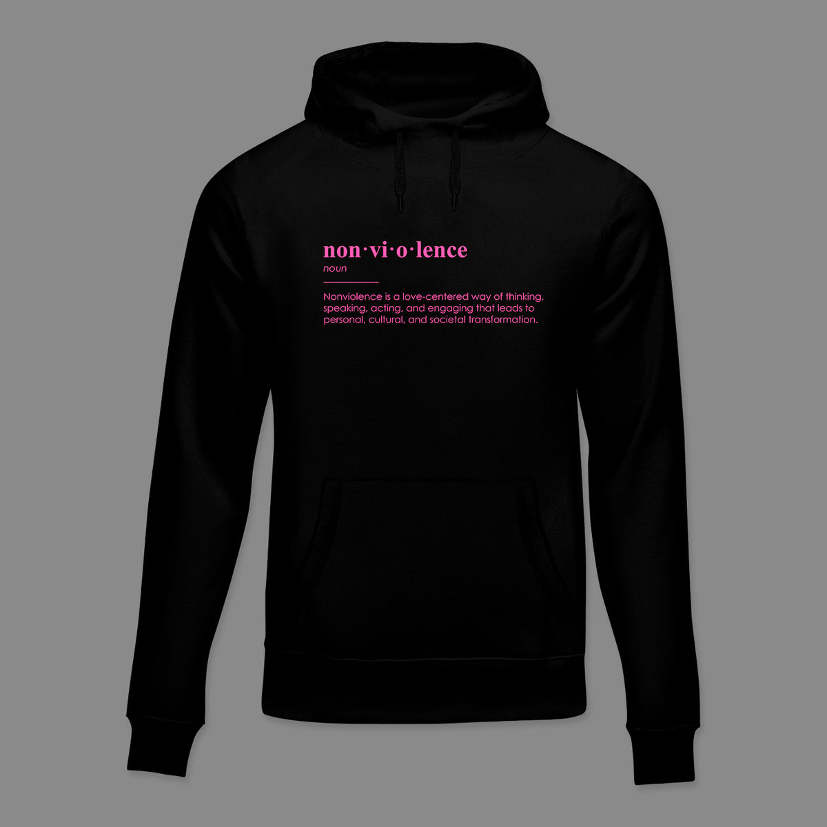 Nonviolence Definition Women&#39;s Hoodie