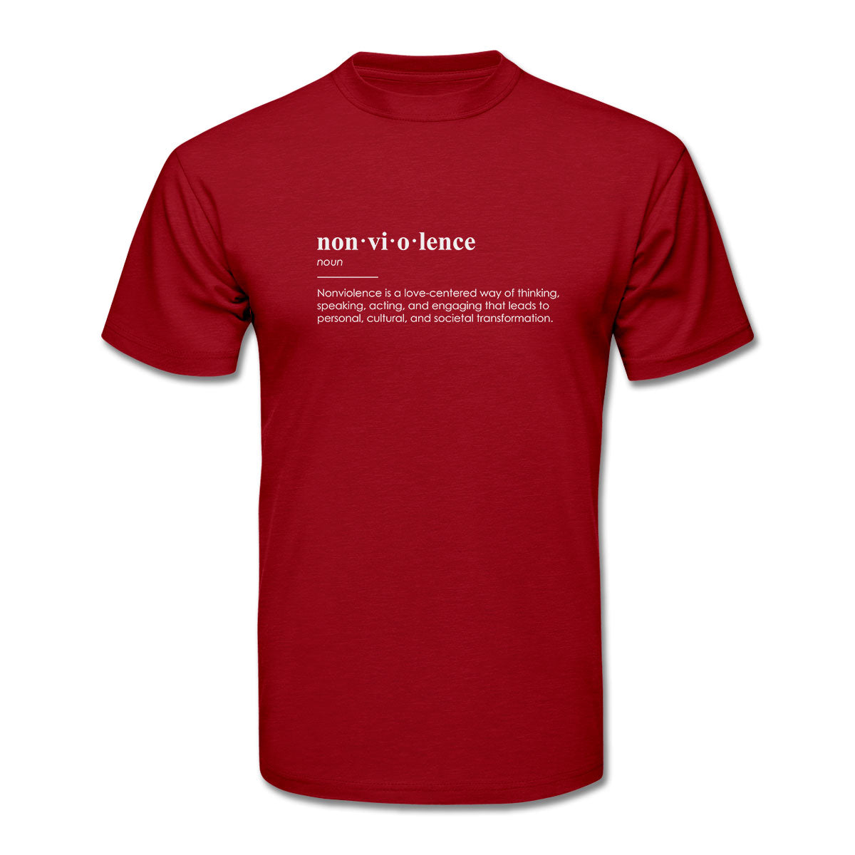 Nonviolence Definition Unisex T-Shirt