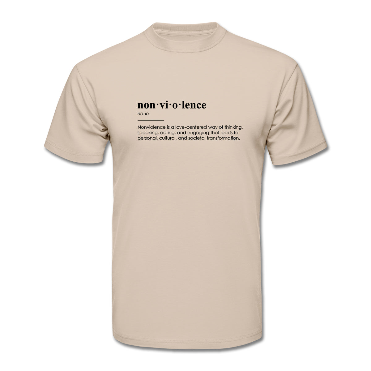 Nonviolence Definition Unisex T-Shirt