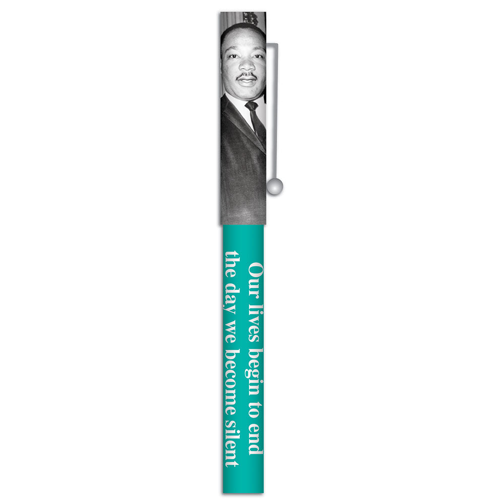 MLK Teal Lives Quote Pen