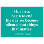 MLK Quote Magnet