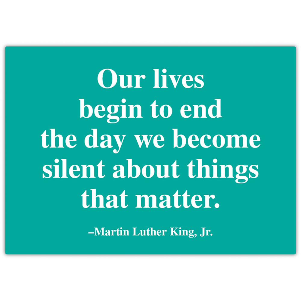 MLK Quote Magnet