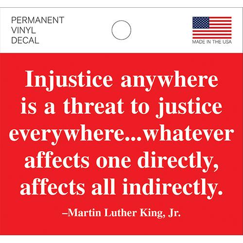 MLK Quote Decal