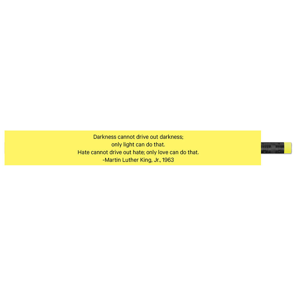 MLK Quote Pencils